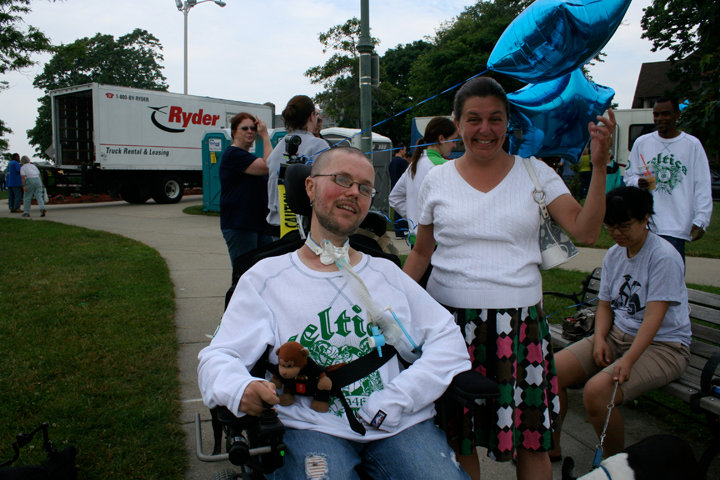 Matt and Mayor Judy Flanagon of Lynn