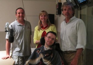 (L to R) Jay, Monica Brady-Myerov, Ron Steenbruggen, Matt Eddy